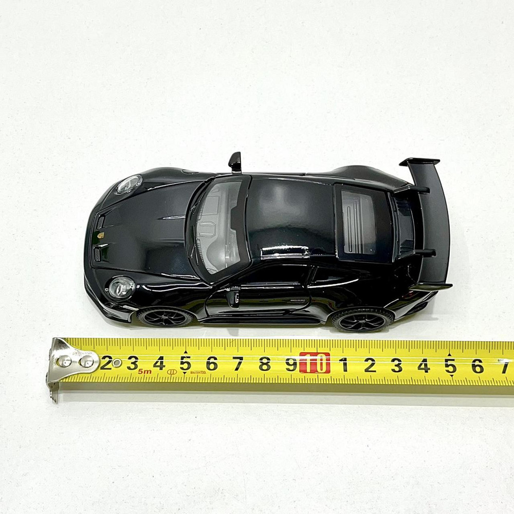 Машинка металева АвтоЕксперт Porsche 911 1:32 світло/звук 15см Чорна (14772) Чернігів - фото 9