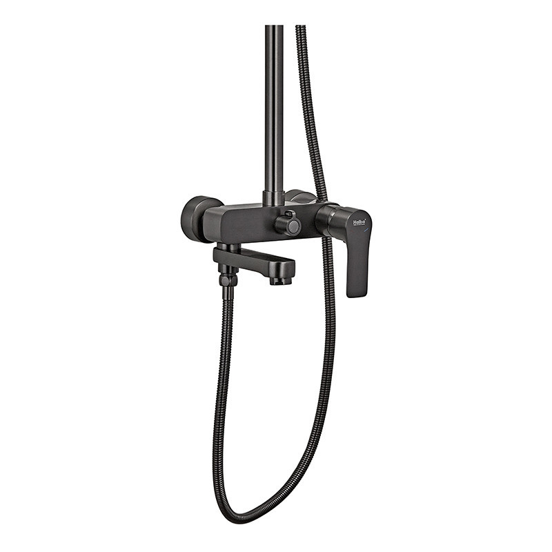 Душова колонна з змішувачем Haiba Milano 003-J Graphite HB4009 Харків - фото 8