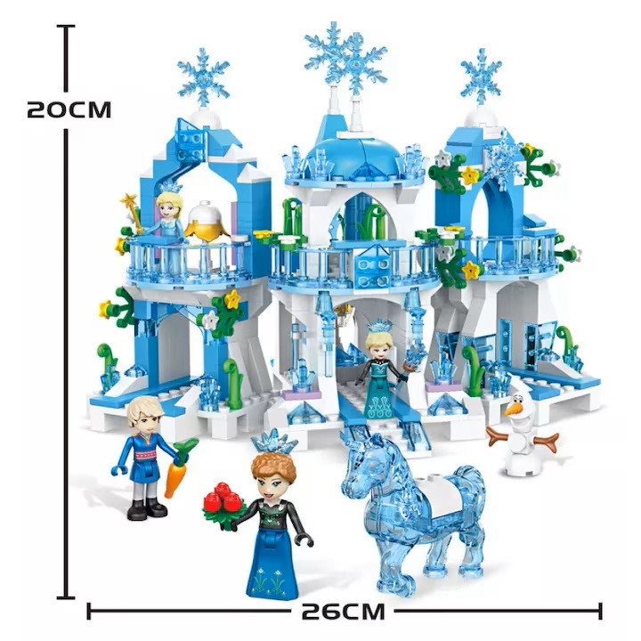 Конструктор Princess Toy Крижаний замок принцеси, 504 деталь Киев - изображение 4