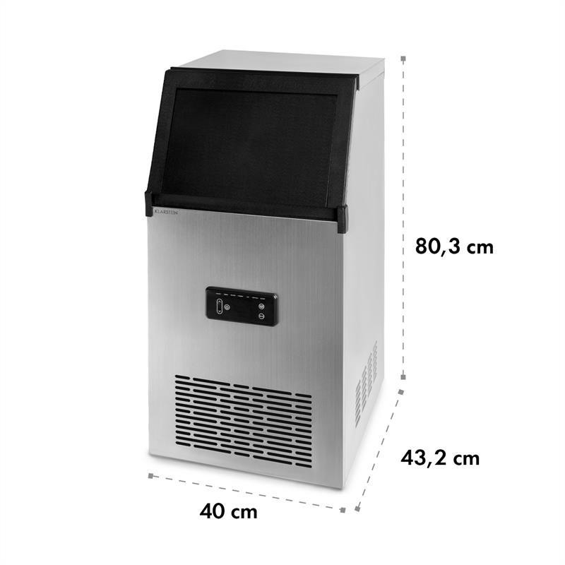 Glacial XL професійна машина для кубиків льоду 38 кг/день 15 л LED неіржавка сталь чорний Glacial XL — Рівне - фото 8