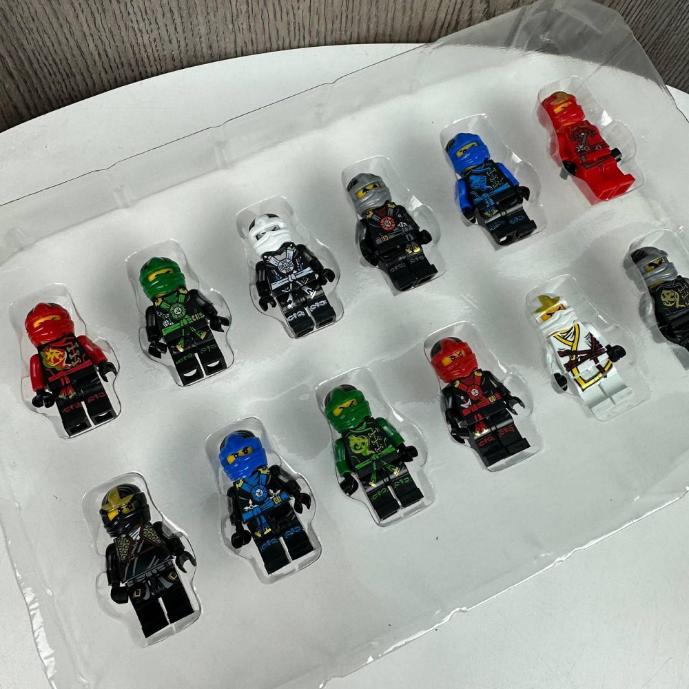 Набір фігурок лего Ніндзяго 12 шт герої, фігурки персонажі Ninjago Heroes ( 25358 ) Харків - фото 2