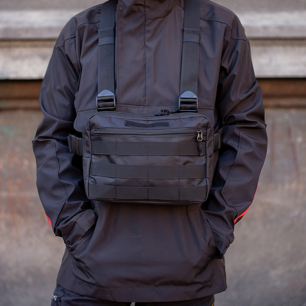 Мужская сумка слинг сумка через плечо, Мужская сумка-слинг тактическая плечевая кобура наплечная UC-26 Львов - изображение 4