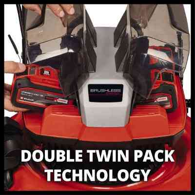 Газонокосилка Einhell GE-CM 36/48 Li M - Solo, 36В, PXC, 48 см, мульчирование (без АКБ и ЗУ) (3413054) Винница