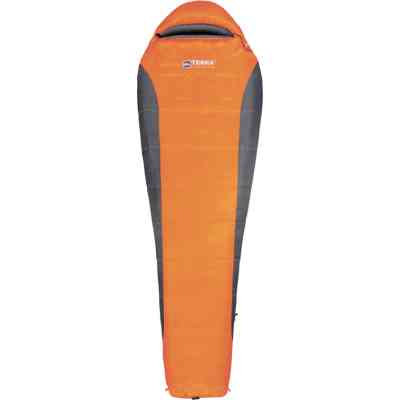 Спальний мішок Terra Incognita Siesta Regular 300 Left Orange/Grey (4823081505341) Вінниця