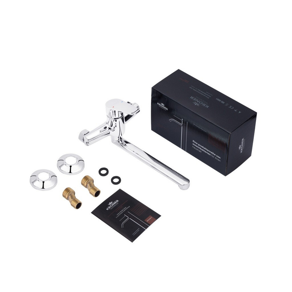 Змішувач для кухні настінний Kroner KRP Brocken - С040 Київ - фото 3