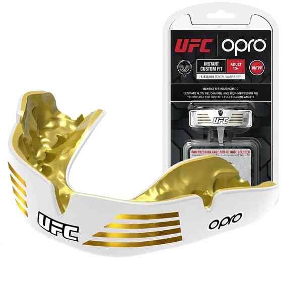 Капа OPRO Instant UFC Strike доросла (вік 11+) Gold (art.102529001) Кам'янське