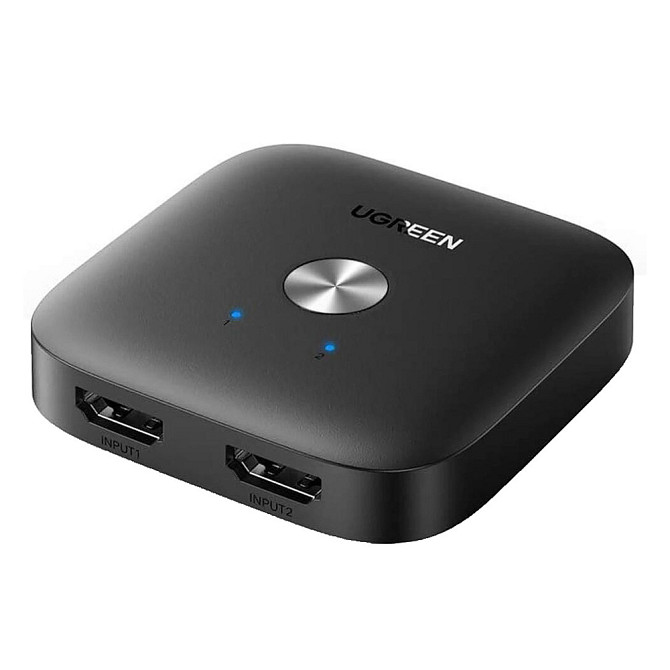 Перемикач HDMI 2.0 Ugreen CM333 (Чорний) Николаев - изображение 1