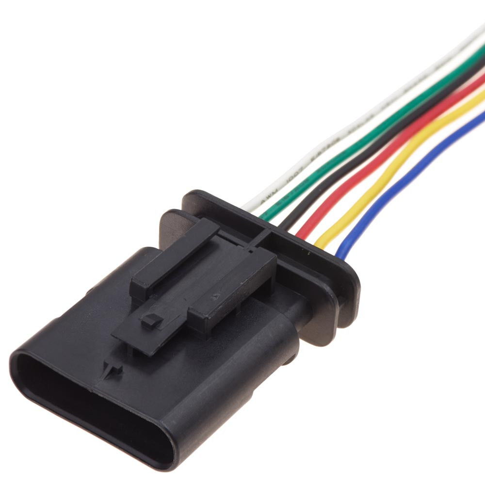 Роз'єм конектор с проводом, 6-кон., Катушка Зажигания, Ускоритель Tps, 1-2141325-1, TE BMW, Mercedes-Benz Київ - фото 1