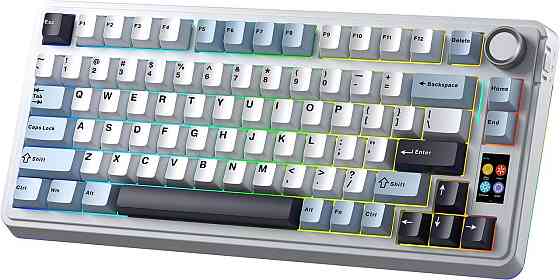 Клавіатура бездротова Aula S75 Pro White (6978080502148) ( 15548 ) Харьков