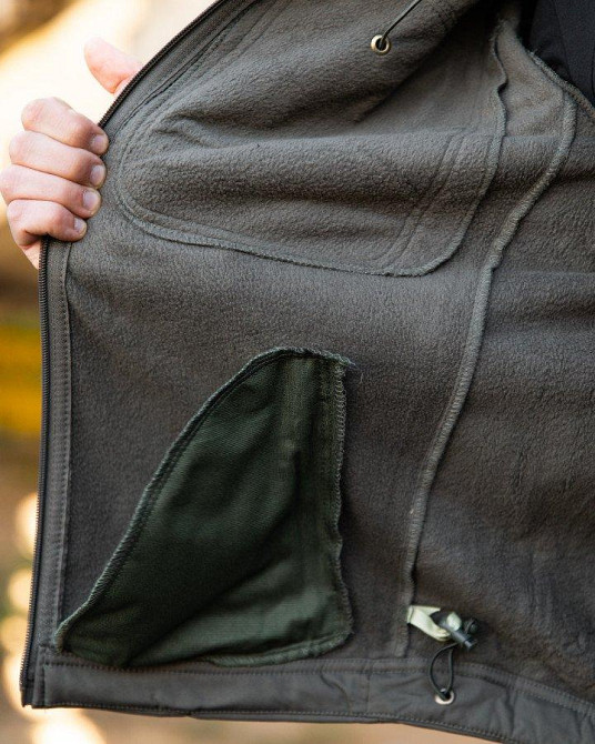 Міська тактична куртка MAXIMUS софтшел light grey ПП7983 Одеса - фото 9