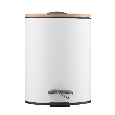 Контейнер для сміття Ardesto Minimalism З педаллю Білий 3 л (ARHB3601WB) Вінниця - фото 6