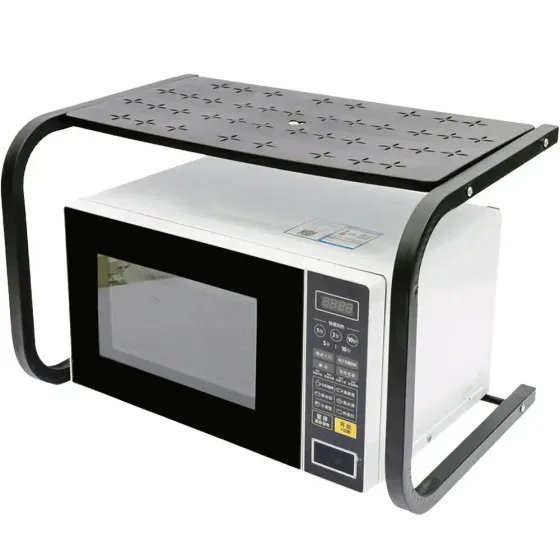 Полочка для микроволновки 53х32х32см / Подставка для микроволновки / Настольная полка органайзер Коломия