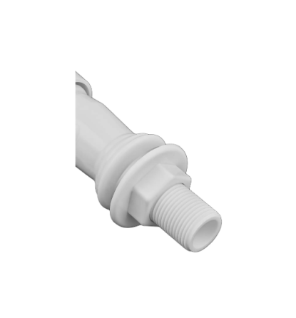 Кран для холодної води Plamix Mono-001-B білий, ABS-пластик (PM0676) Чернівці