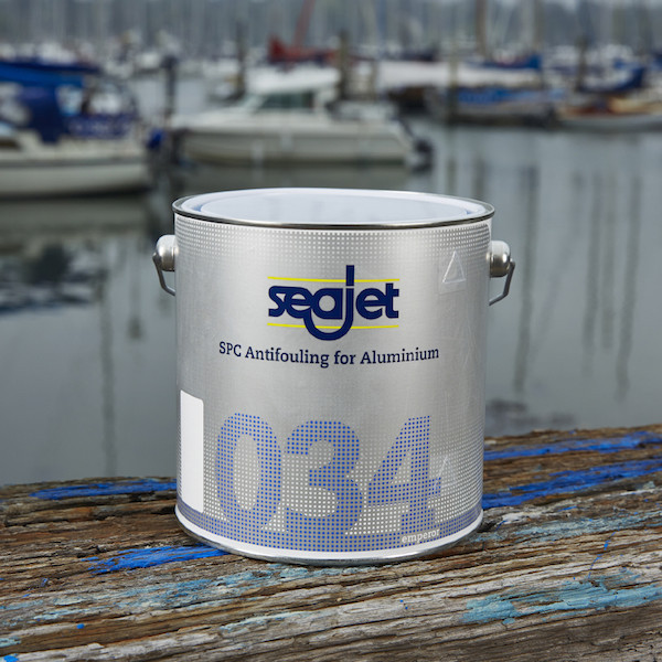 Антиобростайка краска с Самополировкой Seajet 034 Emperor Темно-Синяя 0.75Л для моторных лодок и катеров Киев - изображение 1