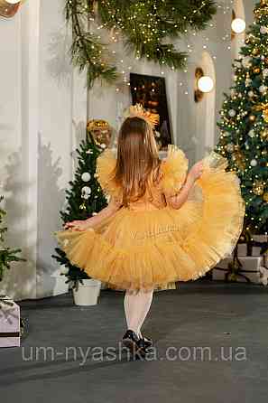 Ошатне золоте плаття на дівчинку 4-9 років Кривий Ріг