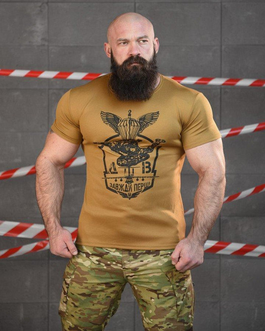 Тактична вологовідвідна футболка SABUR дшв кайот ВТ6734 Одеса - фото 1