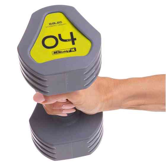 Гантель 4 кг покрытие TPU Zelart-2678-4 Киев