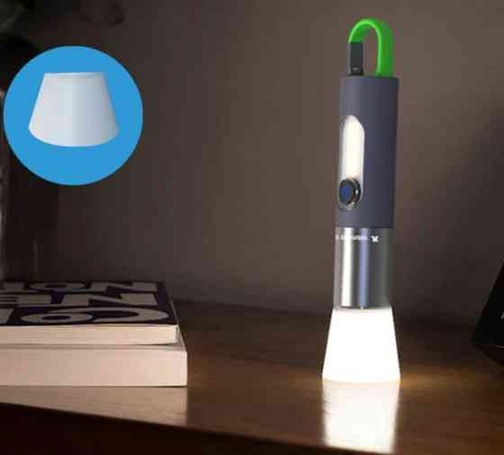 Ліхтарик з регульованим фокусом XHP50 1200мАг IPX4 Puluz XST-836 Київ