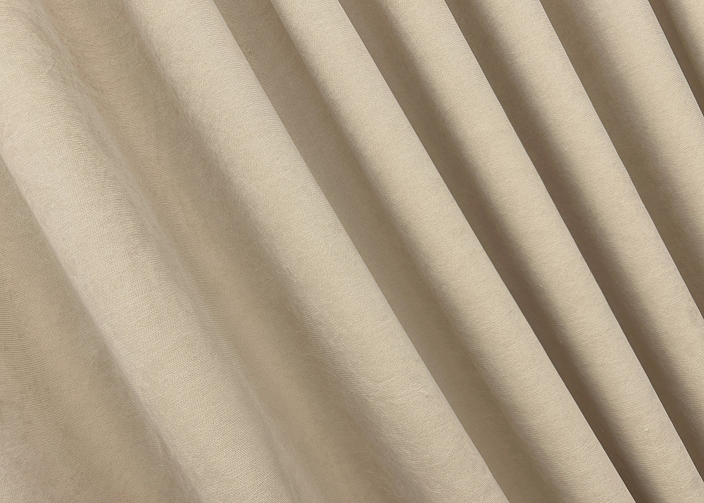 Комплект готовых штор VR-Textil Микровелюр Petek YL № 2013ш Бежевый 140х290 см 2 шт (39-0075) Киев - изображение 6