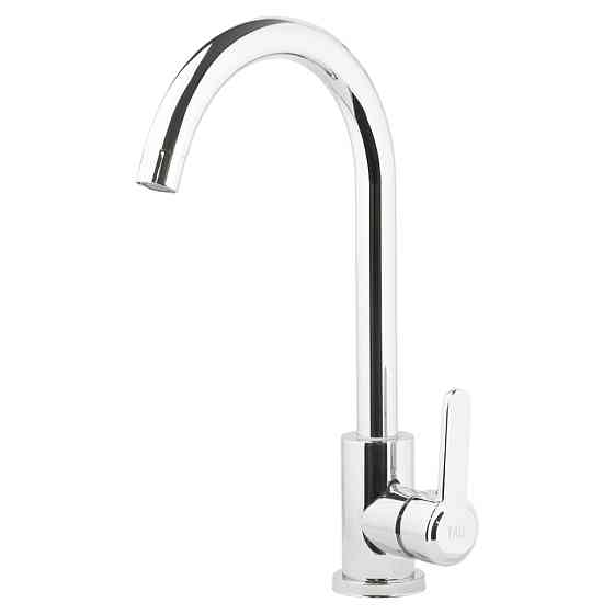 TAU Смеситель s18 Ø35 для кухни излив ухо на гайке SS TAU (9818100) Киев