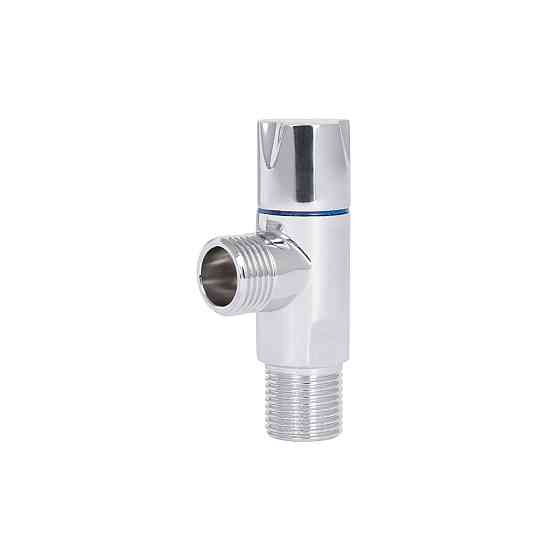 Кран кутовий Thermo Alliance Standart (ручка кругла) з керам.буксою 1/2"Н х 1/2"Н SF342W1515 Київ