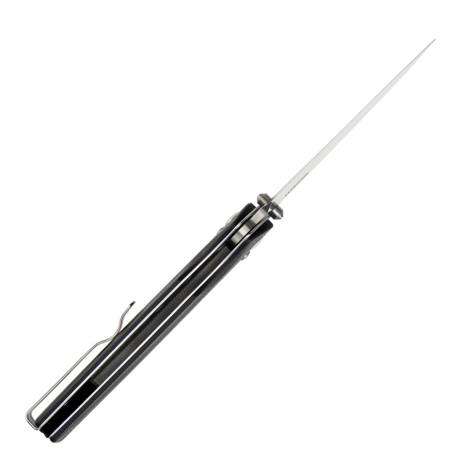 Ніж складаний туристичний SRM Terrier 258L-GB (9.3 см) D2 / G10 чорний Київ - фото 6