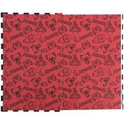 Блокнот Kite А6 Aggretsuko, тверда обкладинка, 80 аркушів, клітинка (AR25-199) Вінниця