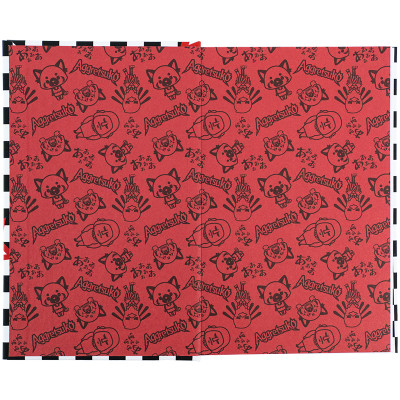 Блокнот Kite А6 Aggretsuko, тверда обкладинка, 80 аркушів, клітинка (AR25-199) Вінниця - фото 3