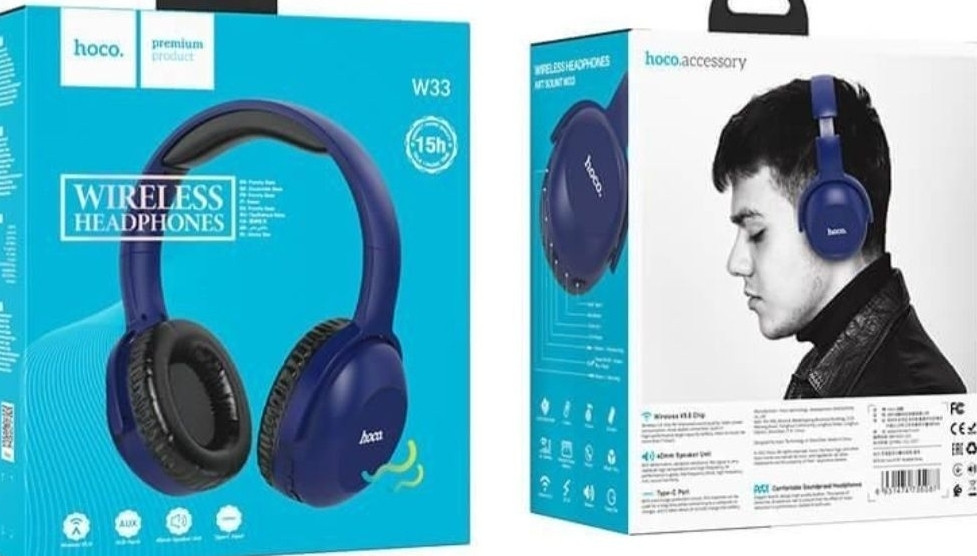 Bluetooth навушники Hoco W33 Art (NEW) Харьков - изображение 1