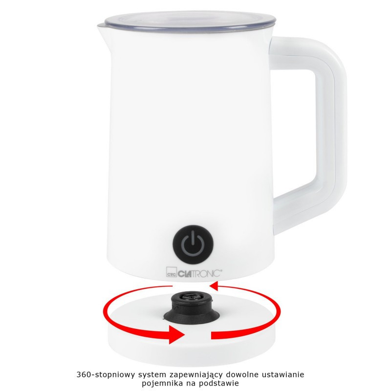 Вспениватель молока 300 мл 2в1 для подогрева и вспенивания Clatronic MS (3693) Нововолынск - изображение 4