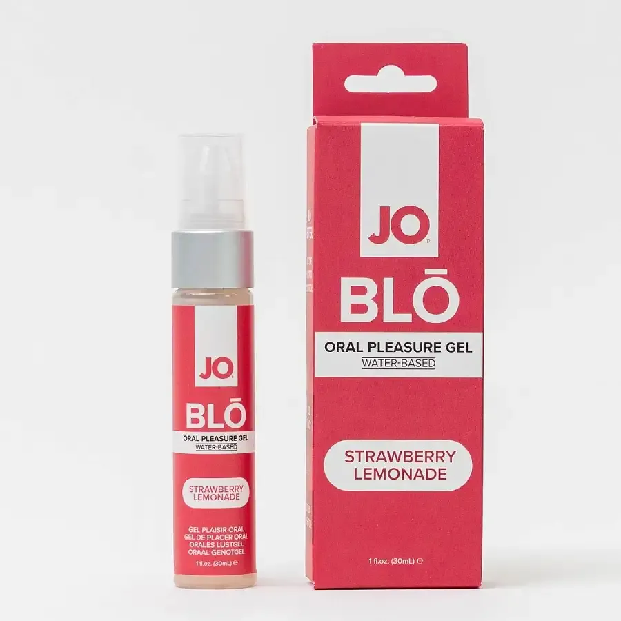 Гель для оральних пестощів JO - BLO - Strawberry Lemonade 30 мл Львів - фото 3