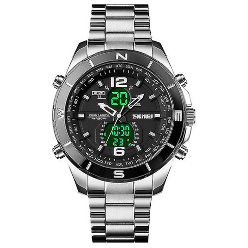 Годинники наручні SKMEI 1670SIWT, СРІБЛЯСТО-БІЛИЙ, 9772 Дніпро - фото 3