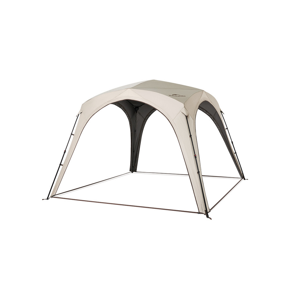 Тентовый пол Naturehike CNK230WS014, 2.8 м*2,8 м, коричневый Ровно - изображение 2