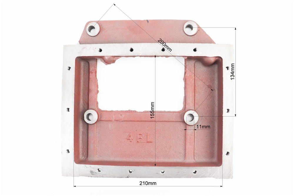 Пластина кріплення радіатора чавун ZS1100/ZH1105 Київ - фото 3