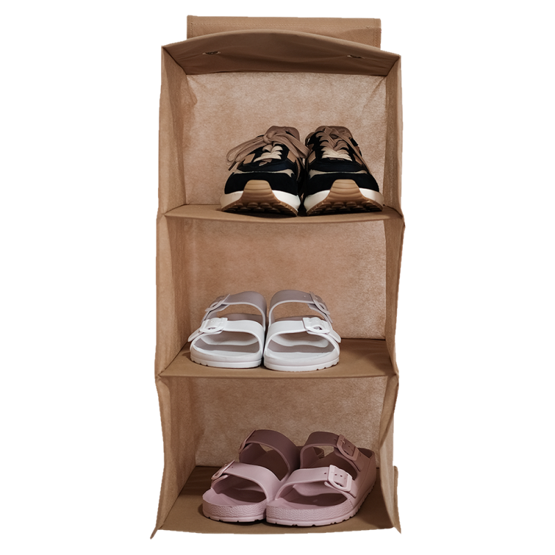 Подвесные полочки органайзер для хранения вещей 62x30x30 см L HP-L (Бежевый) Сумы - изображение 3