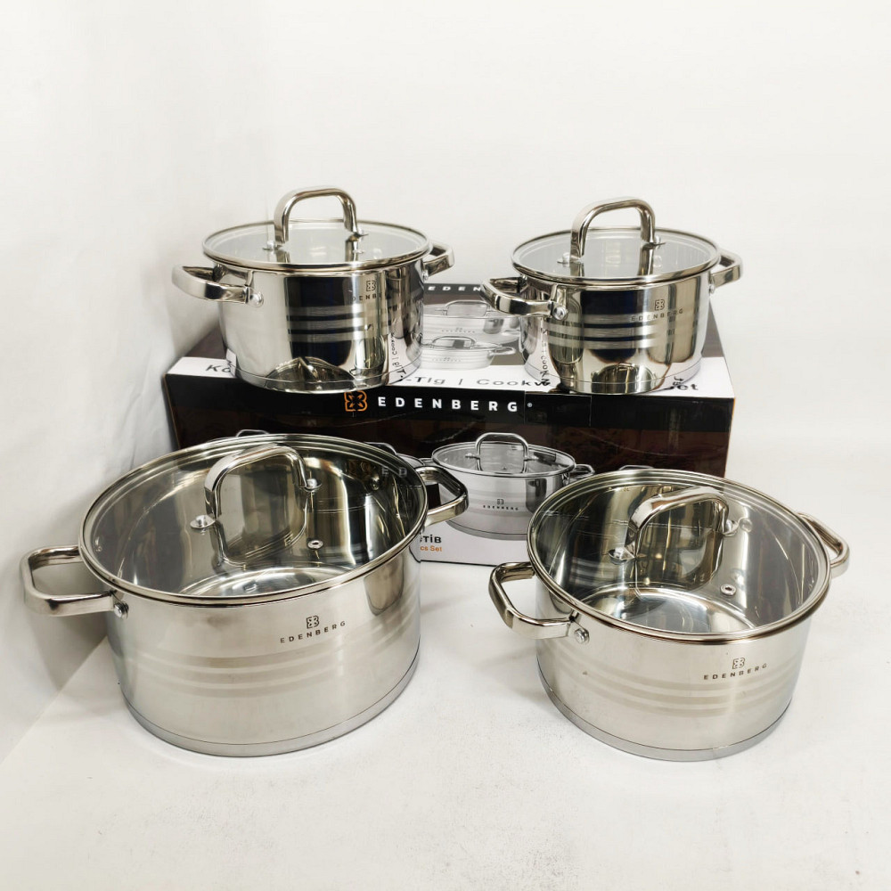 Набор кастрюль из нержавеющей стали, Кастрюля из нержавеющей стали, Набор качественных каструль SD-36 Львов - изображение 11