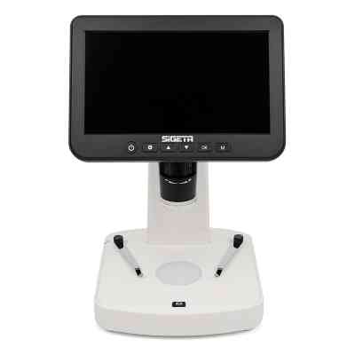 Микроскоп Sigeta Цифровий Numeric Pro 10x-300x 5 MP 7" LCD (65512) Винница