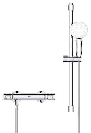 Термостат для душу Grohe Grohtherm 500 з душовим гарнітуром (34796001) Київ