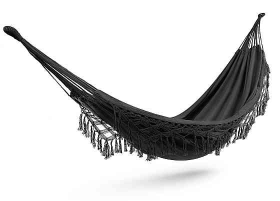 Бразильський гамак Di Volio Bari чорний Київ