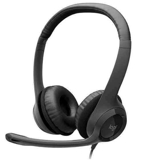 Гарнітура Logitech H390 USB (981-000406) Чорний Харків