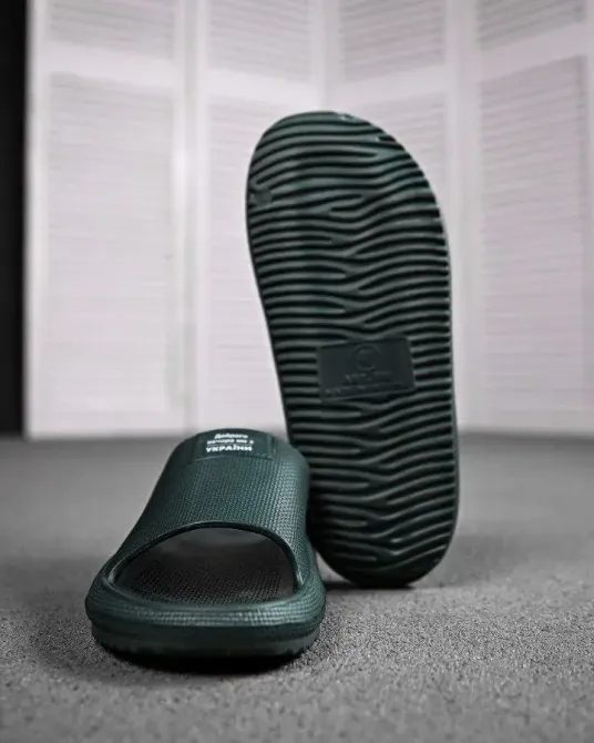 Шлепанци мужские на толстой подошве  Доброго вечора Хаки Одесса - изображение 5