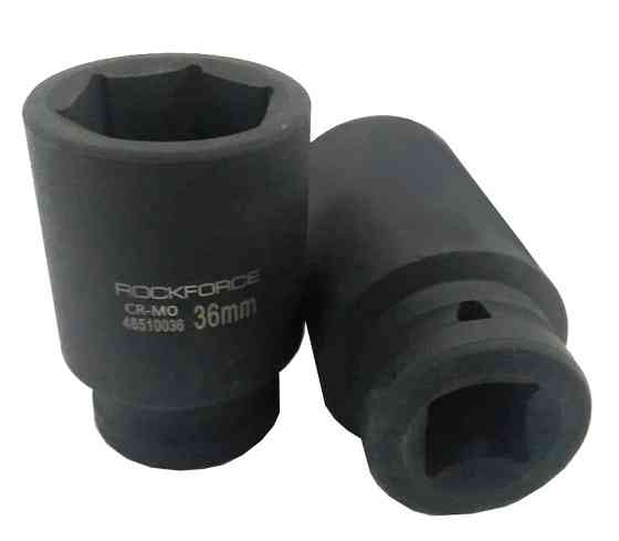 Головка ударна глибока 3/4" 6гр. 36мм ROCKFORCE RF-46510036 Одеса
