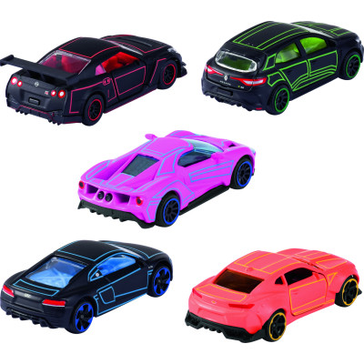 Машина Majorette Набор металлических ярких гонщиков с неоновыми элементами 7.5 см, 5 штук (2053179) Винница - изображение 2