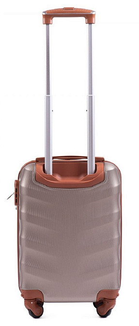 Валіза пластикова WINGS 402 мікро шампань Київ - фото 3