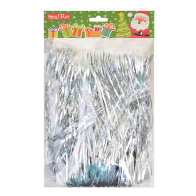 Мішура YES! Fun Блискучий дощ Для створення фотозони l-50 см h-270 см Срібна (980312) Вінниця