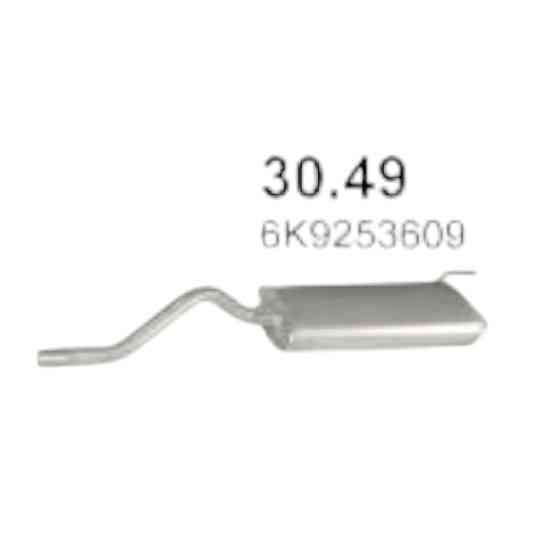 Глушитель Кадди II Фольцваген Мукачево