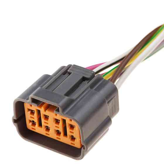 Електричний з'єднувач із дротом, 8-контактний, Дат. Егр Е5, Сірий, Пластик, Київ