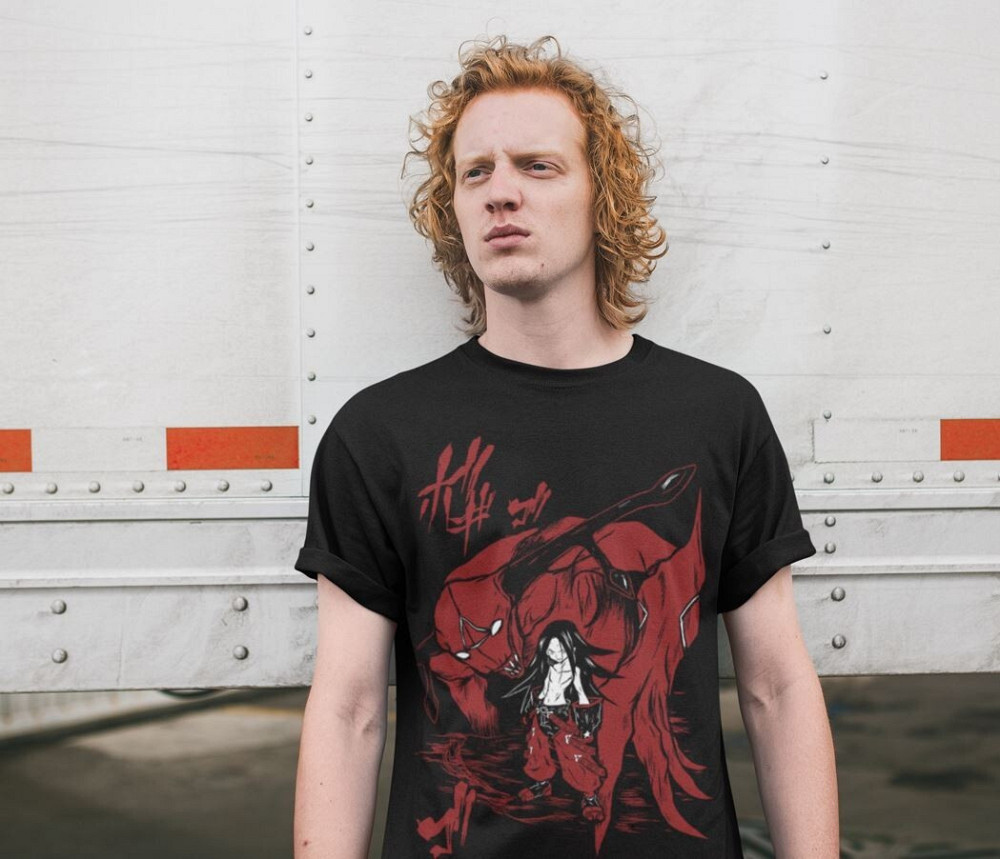 Футболка чоловіча з аніме принтом Тріангле Хеад Сіленке Хілл оверсайз (S/M/L) Чорний AnimeJ1151 Дніпро - фото 4