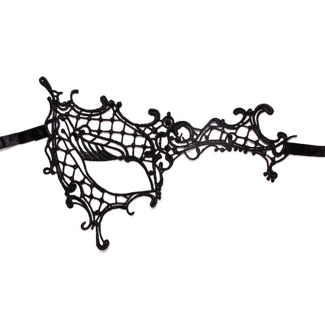 Маска женская карнавальная ажурная Киев - изображение 2