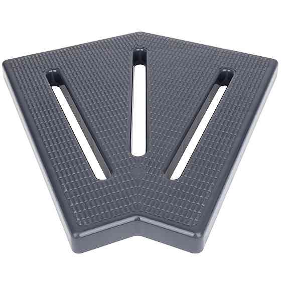 Кутовий елемент Aquaviva KKG-30-2 Classic для переливної решітки, 45°, 295х25 мм (сірий) Киев